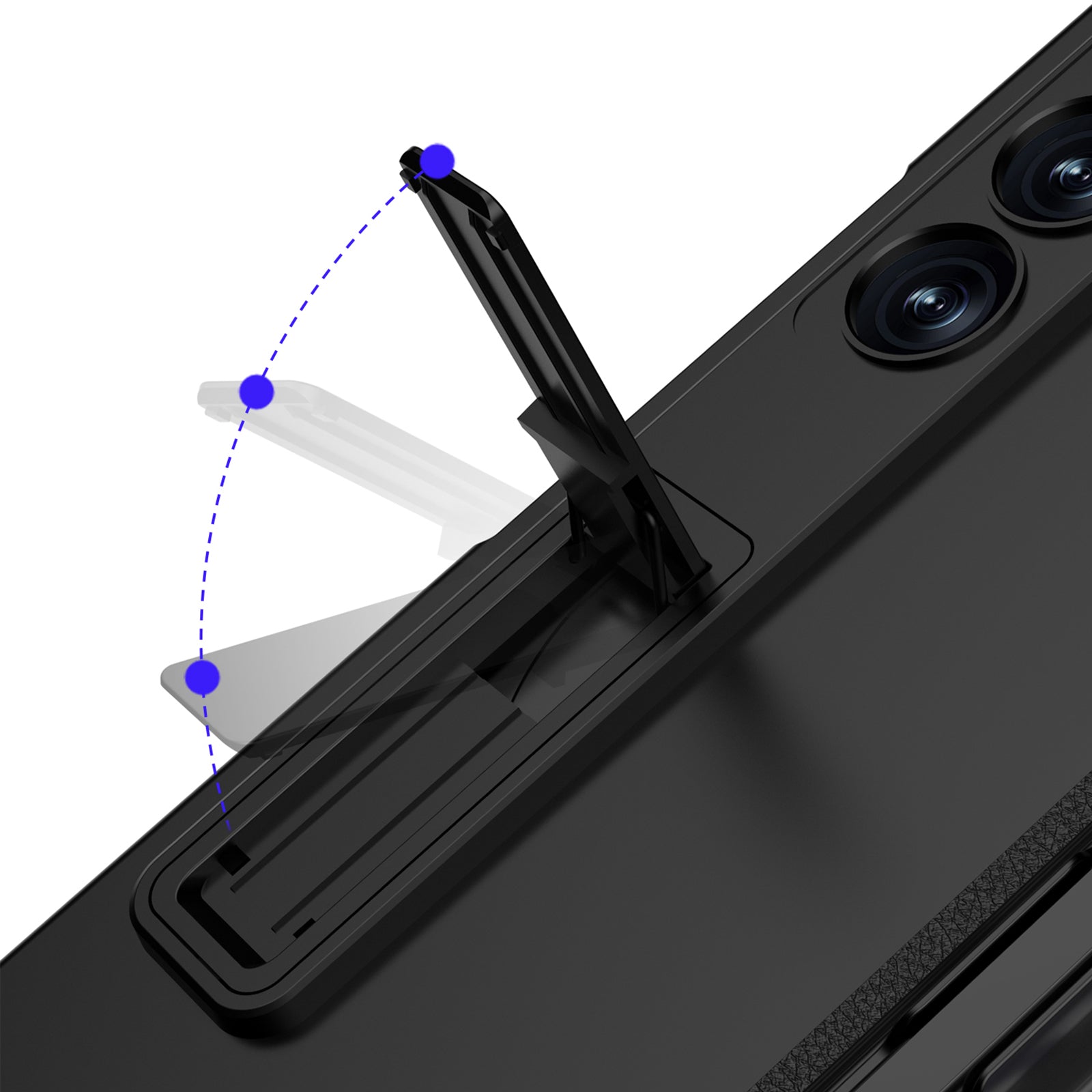 GKK For Samsung Galaxy Z Fold6 5G Case Hard PC Phone Cover with Clear Screen Film Magnetic Hinge - Titanium Grey GKK For Samsung Galaxy Z Fold6 5G Case Hard PC Phone Cover with Clear Screen Film Magnetic Hinge - Titanium Grey